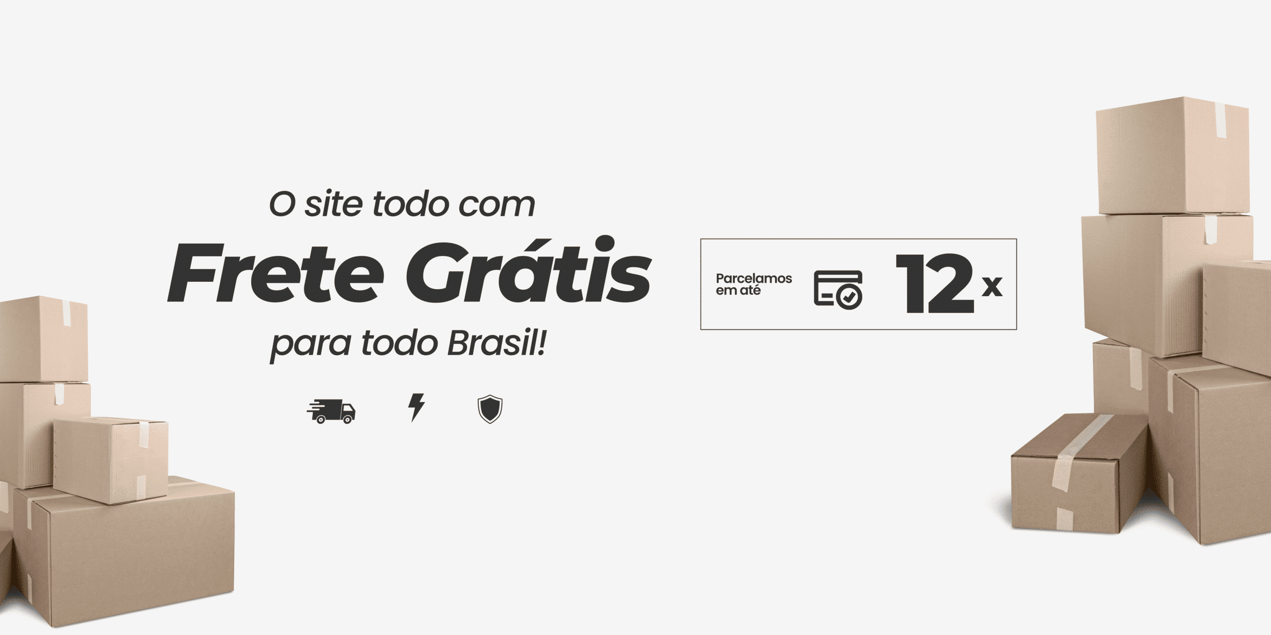 Banner para loja online frete grátis mercado shops médio - 5